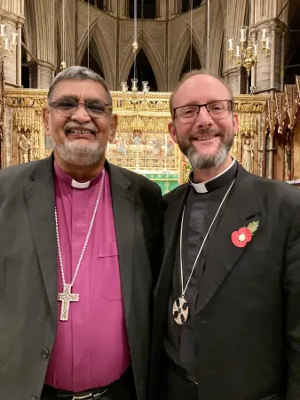 Anglican Center | Il direttore uscente dell'Anglican Center, Ian Ernest (sx) con il direttore entrante Anthony Ball (dx) | Anglican Center