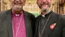 Il direttore uscente dell'Anglican Center, Ian Ernest (sx) con il direttore entrante Anthony Ball (dx) / Anglican Center